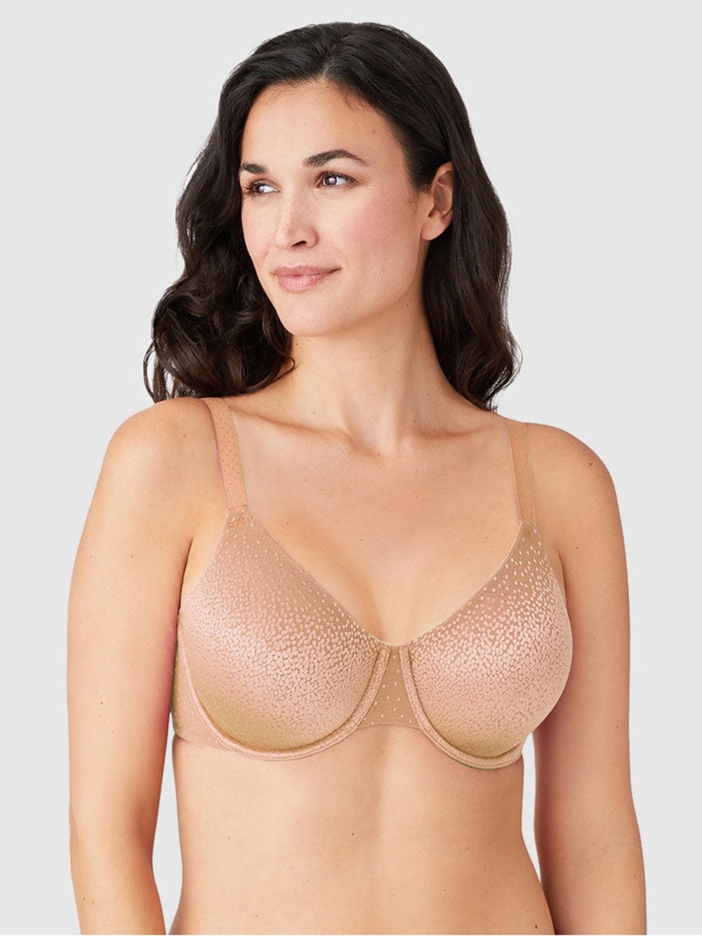 Wacoal Back Appeal Smoothing Underwire Full Coverage Bra 855303 Praline Nude 42C